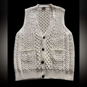 Vintage Carrig Donn Wool Knit Vest
